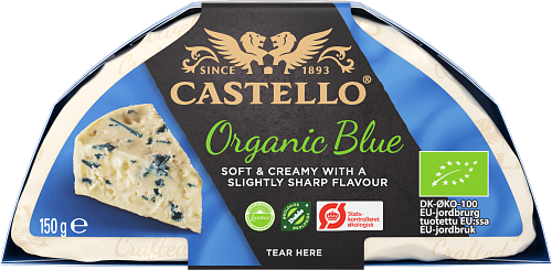 Esimerkiksi Castello® Blue Luomu Sinihomejuustoa
